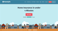 Desktop Screenshot of homelyfe.com